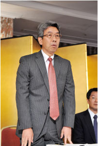 西澤新副会長の就任挨拶